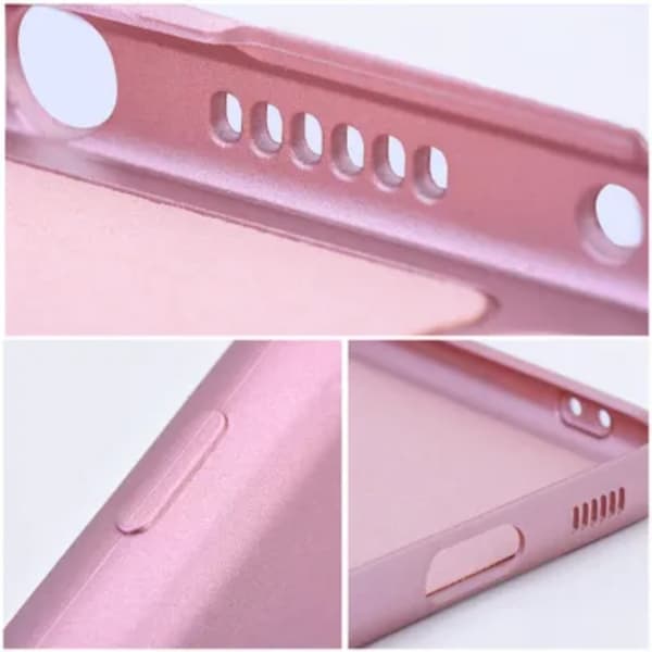 iPhone 15 Pro Max -puhelimen kuori Metallic - Pinkki Rosa