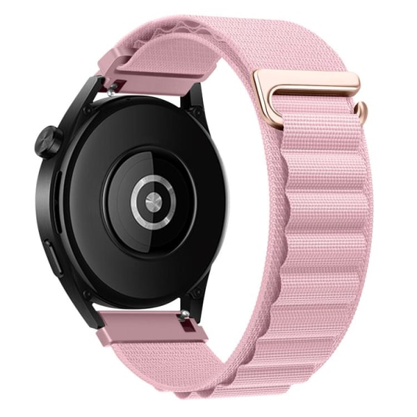 Galaxy Watch 6 (44mm) rannekoru Hoco Loop Nylon - vaaleanpunainen