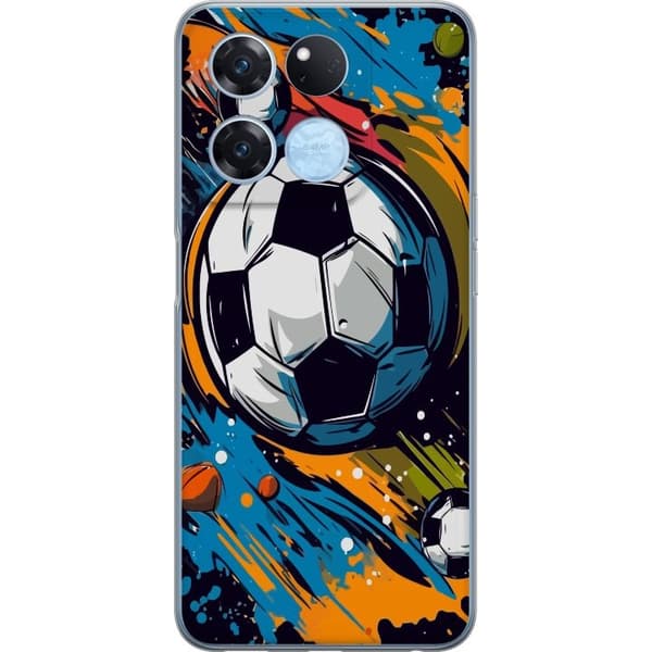 Mobilcover til OnePlus Ace Racing med Fodbolde