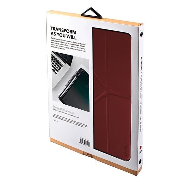UNIQ Case Transforma Rigor Case iPad Pro 11 2020 - Korallinpunainen Red