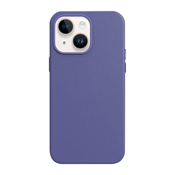 Boom iPhone 13 Case Magsafe aito nahka - violetti