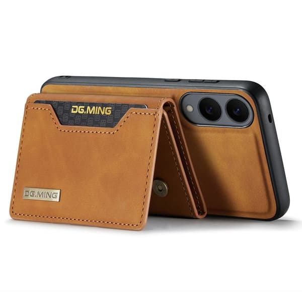 DG.MING M2 Series Mobilskal till Samsung Galaxy S25 Edge Brun
