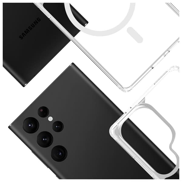 3MK Mobilskal till Galaxy S25 Ultra MagSafe Armor - Clear