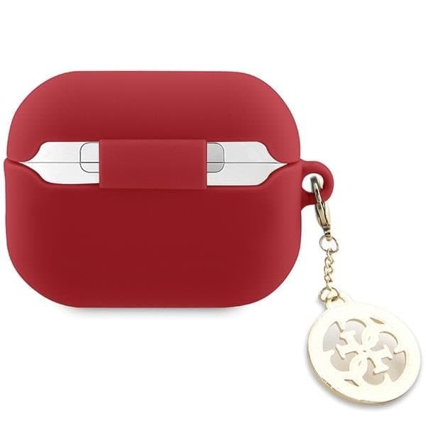 Guess Airpods Pro 2 Skal Diamond Charm - Punainen Röd