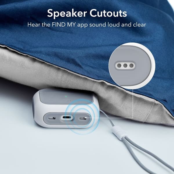 ESR Magsafe Airpods Pro 1/2 Skal Orbit Halolock - Vit Vit