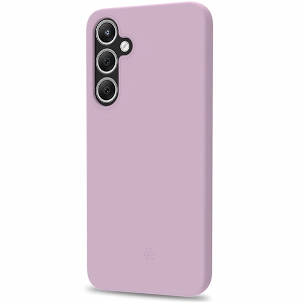 Celly Galaxy A35 5G Mobilskal Soft Rubber - Rosa Svart