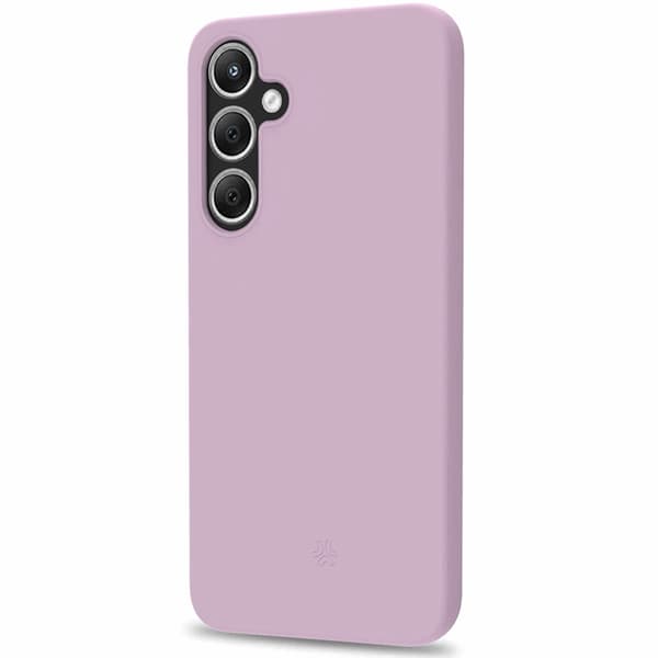 Celly Mobilskal till Galaxy A35 5G Soft Rubber - Rosa Black