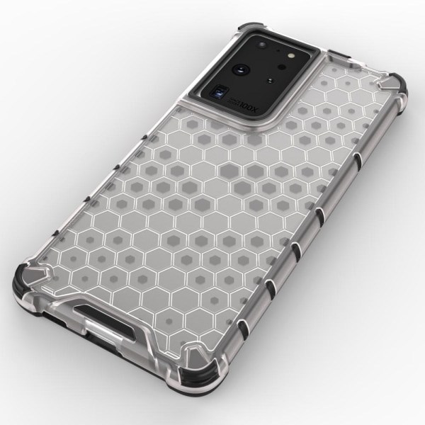 Galaxy S22 Ultra Skal Honeycomb Armored - Svart