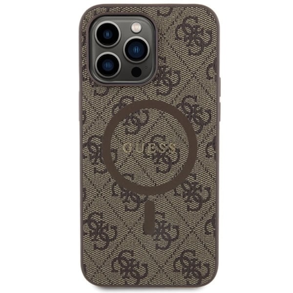 Guess iPhone 13 Pro Max Mobilskal Magsafe Collection - Brun