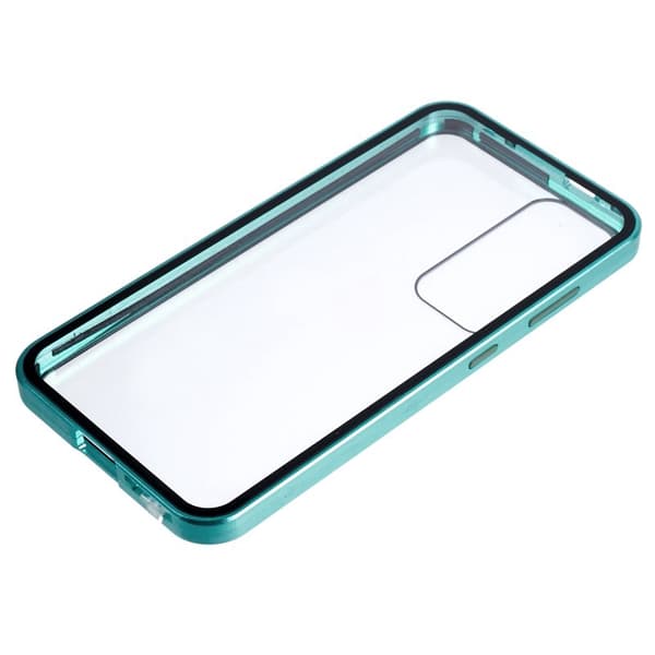 Mobilskal för Samsung Galaxy S26 Plus Dubbel-Sidigt Härdat Glas - Grön