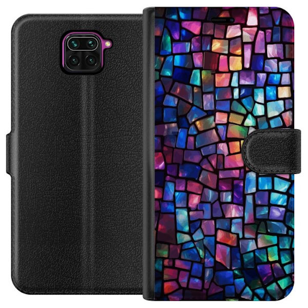 Plånboksfodral till Xiaomi Redmi Note 9 med Disco
