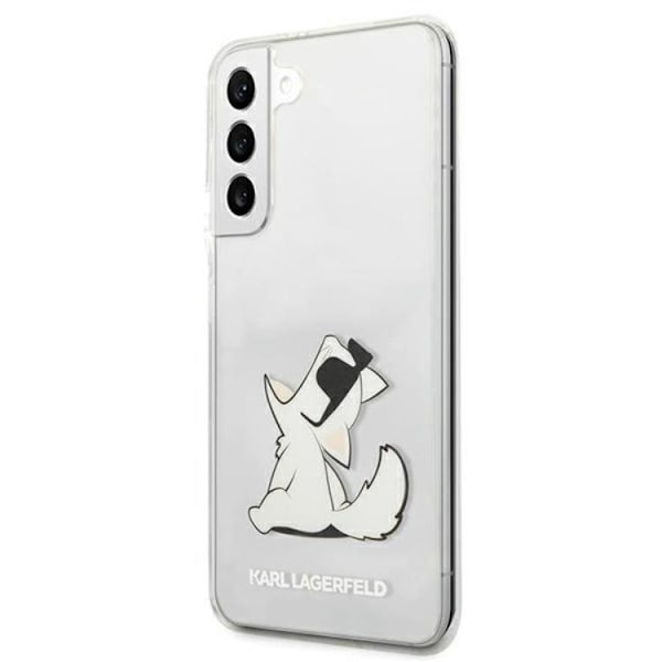 Karl Lagerfeld Choupette Eat Skal Galaxy S22 Plus - Transparent