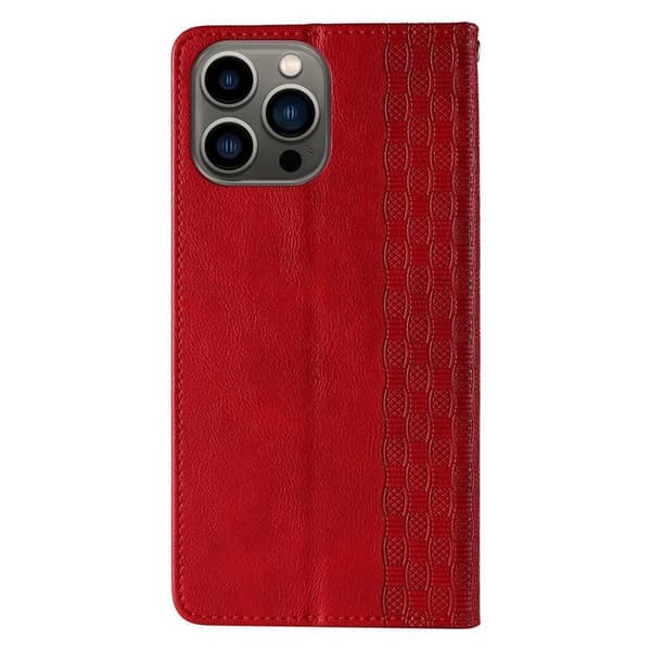 Galaxy S23 Plus Pungetui Magnet Strap - Rød Röd