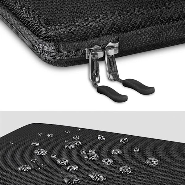 Tech-Protect Laptop Taske Til (13-14") Hård - Sort Svart