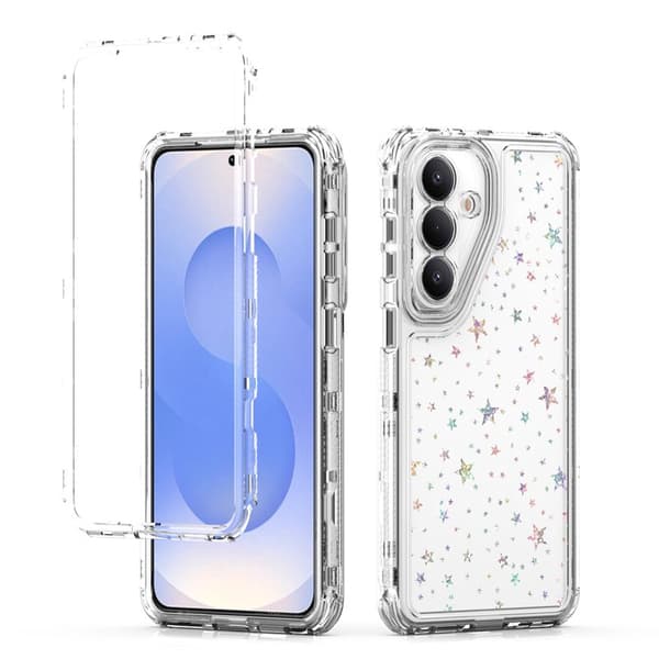 Mobilskal för Samsung Galaxy S26 Plus Precise Cutouts TPU - Stjärnor