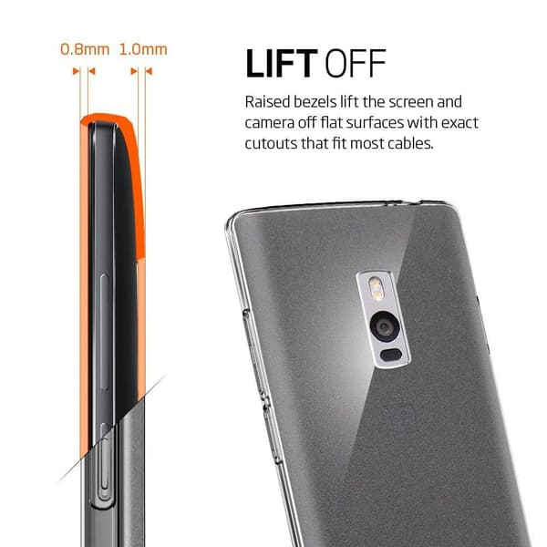 Spigen Liquid Crystal Skal till OnePlus 2 Transparent