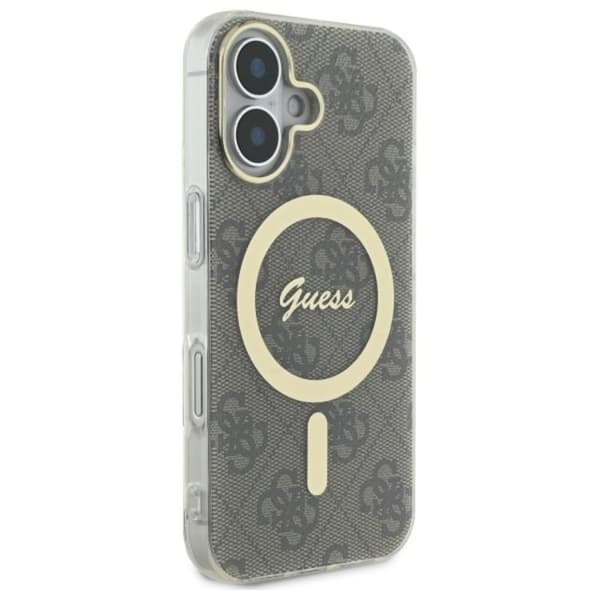 Guess Mobilskal till iPhone 16 MagSafe IML 4G - Brun Brun