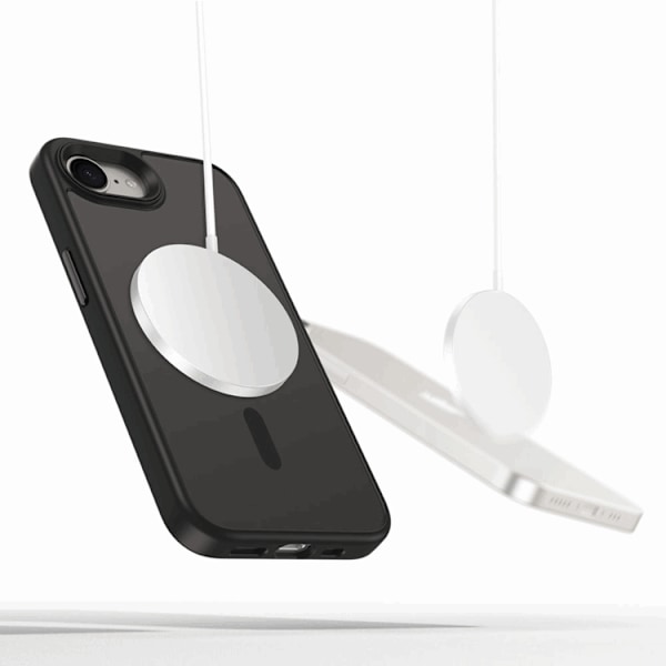 Tech-Protect Telefontaske til iPhone 16e Magsafe Magmat - Matt Sort Svart