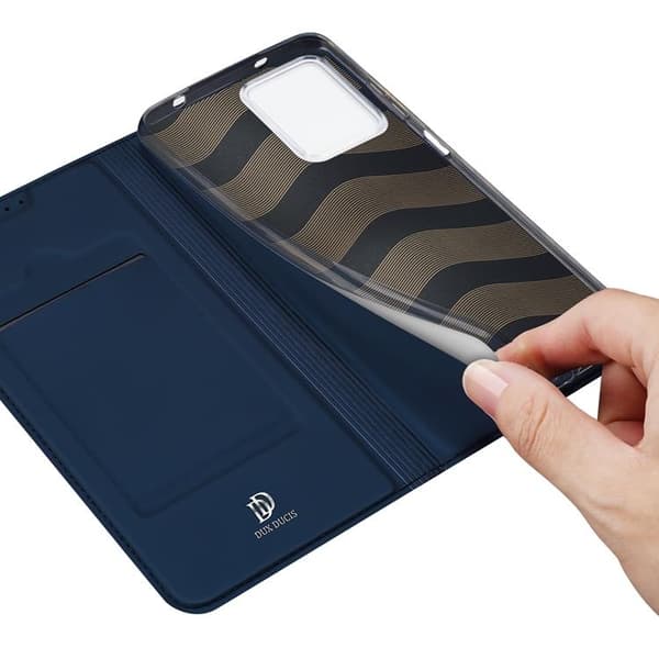 Dux Ducis Xiaomi Redmi Note 12 4G lompakkokotelo Skin Pro - Sininen Blå