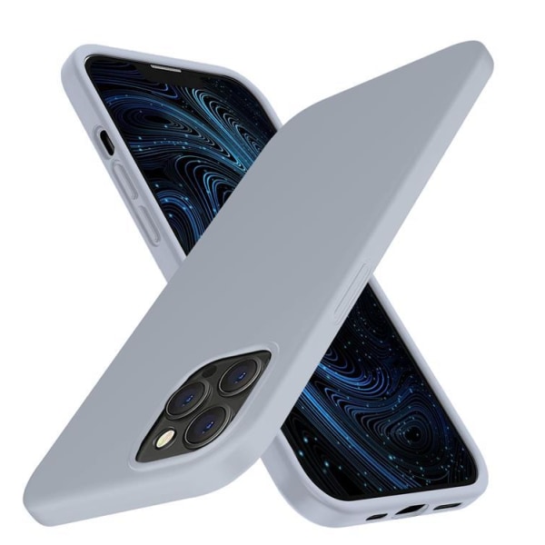 Flydende Silikone Cover iPhone 13 Pro Max - Himmelblå Blue
