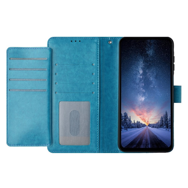 iPhone 17 Pro Plånboksfodral Folio - Blå Blå