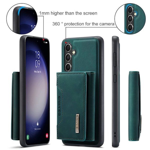 DG.MING Konstläder Plånboksfodral för Samsung Galaxy A16 5G - Grön