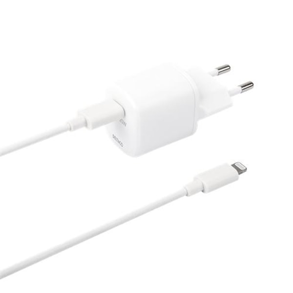 DELTACO - USB-C seinälaturi PD 18 W:lla