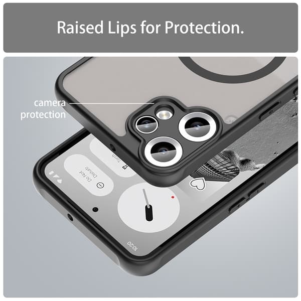 Mobilskal till Nothing CMF Phone 2 Pro MagSafe Anti Drop - Svart Svart