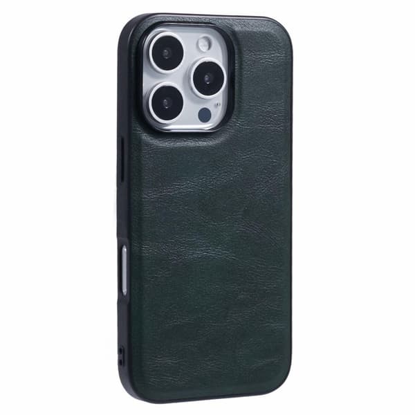 X-LEVEL Bojue-3 Mobilskal till iPhone 16 Pro Max MagSafe Grön