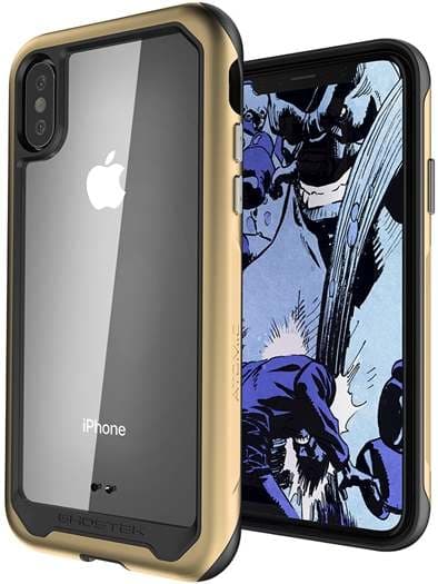 Ghostek Atmoic Slim Skal till Apple iPhone XS Max - Gold Guld