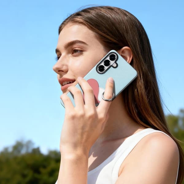 DUX DUCIS Mobilskal till Galaxy S26 Plus Ringhållare/Handledsrem Luvy Series Blå