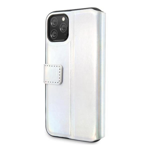 Guess Iridescent Etui iPhone 11 Pro - Sølv