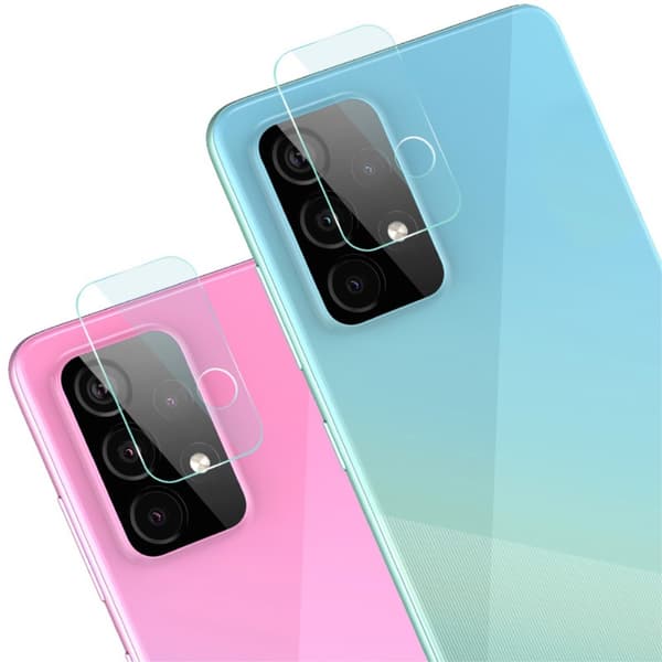 [2-PACK] Kameralinsskydd i Härdat Glas Galaxy A52 5G Transparent