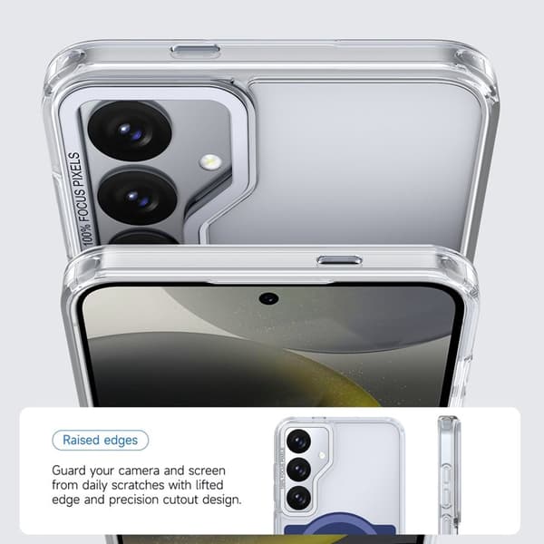 Mobilskal för Samsung Galaxy S26 Plus Magnetiskt Shockproof TPU - Blå