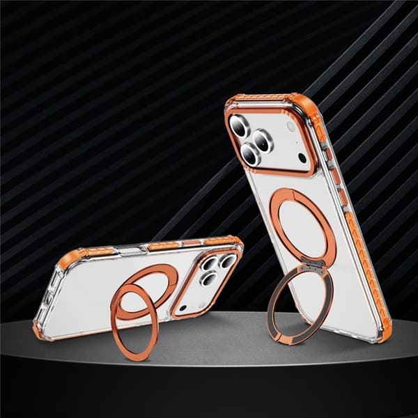 Mobilskal till iPhone 17 Pro Max MagSafe Anti Drop - Orange Orange