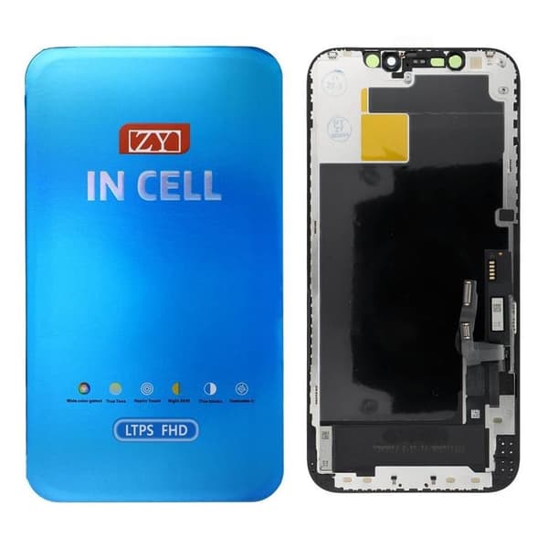 iPhone 12/12 PRO Skärm med LCD-display ZY FFHD-900p Incell Svart