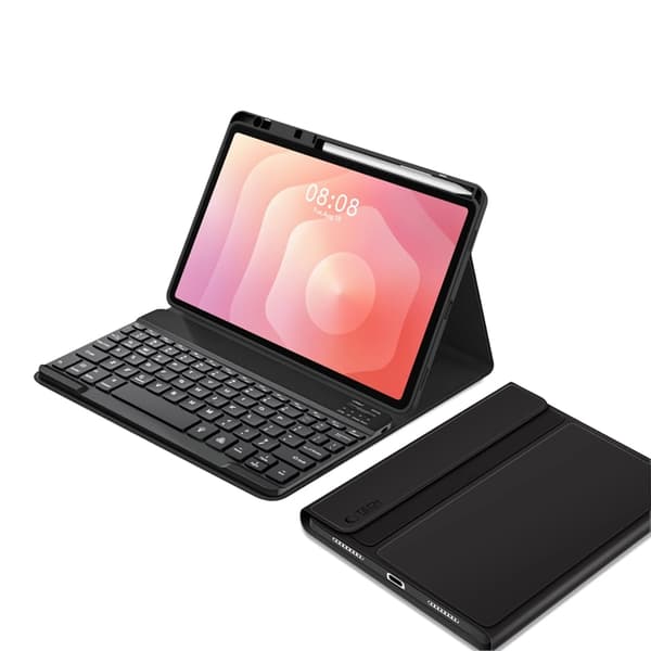 Tech-Protect Galaxy Tab S11 Taske med Tastatur - Sort Svart