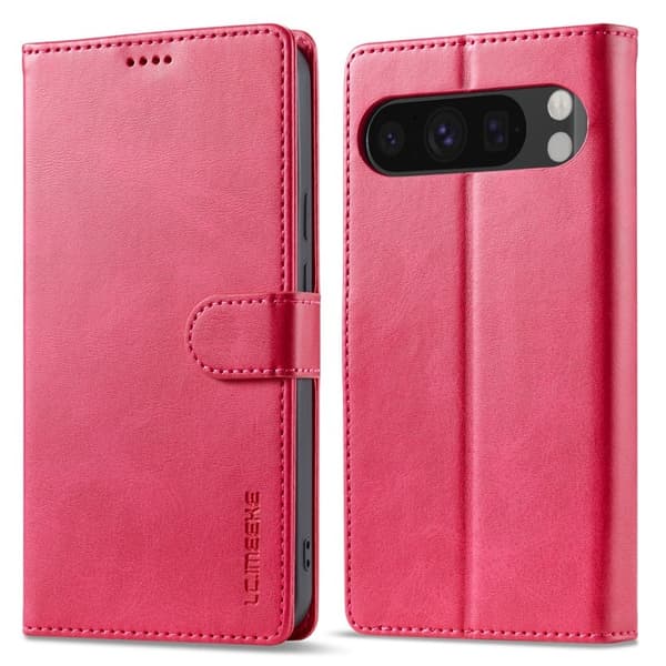 LC.IMEEKE Google Pixel 10 Pro XL Plånboksfodral Konstläder - Rosa