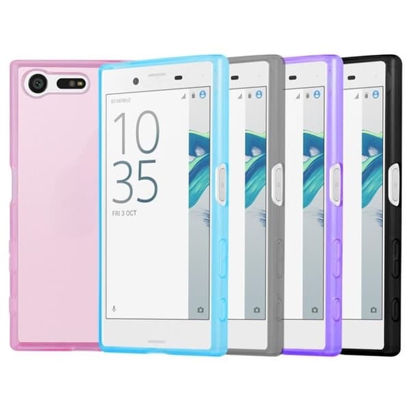 Flexiskal till Sony Xperia X Compact  - Lila Lila