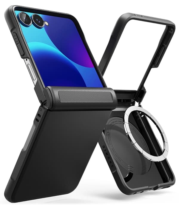 Ringke Mobilskal För Galaxy Z Flip 8 Magsafe Onyx Flap - Svart