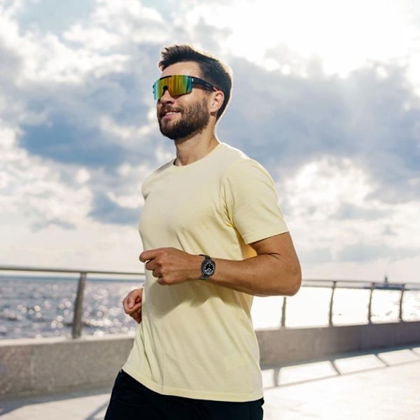 Tech-Protect Galaxy Watch 4/5/5 Pro/6/7/Fe-bånd rustfrit Svart