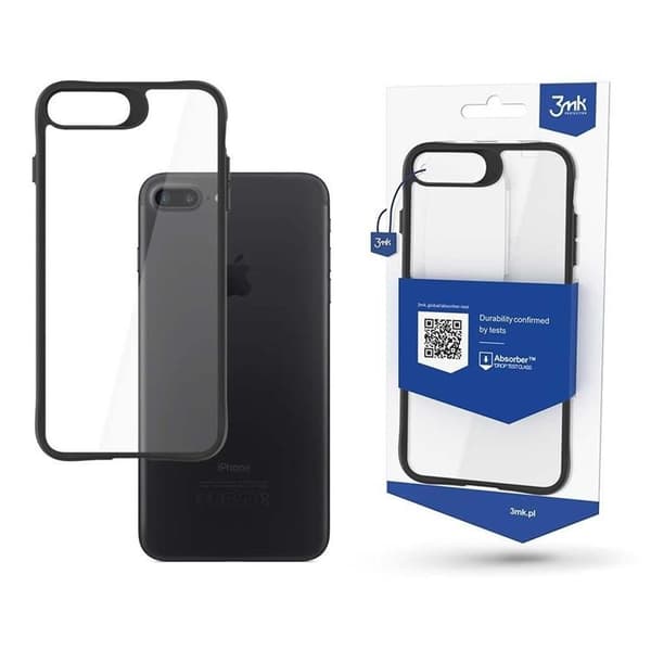 3MK iPhone 7/8/SE (2020/2022) Cover Satin Armor Plus - Clear Transparent