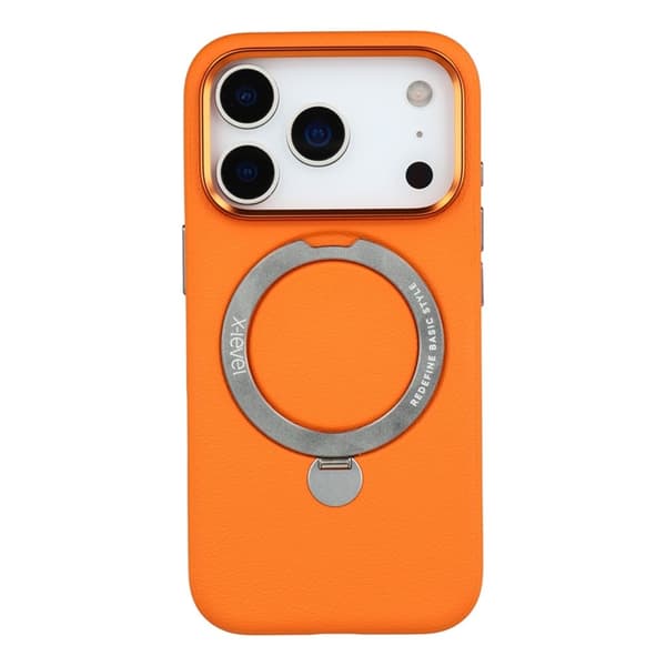 X-LEVEL Mobilskal till iPhone 17 Pro MagSafe Kickstand - Orange Orange