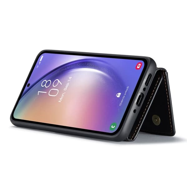 DG.MING Samsung Galaxy A54 5G Konstläder Plånboksfodral Svart