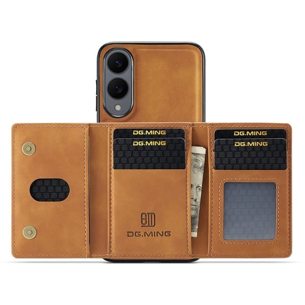 DG.MING M2 Series Mobilskal till Samsung Galaxy S25 Edge Brun