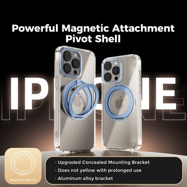 ABEEL Q-LUCK Mobilskal till iPhone 13 Pro Shockproof Blå