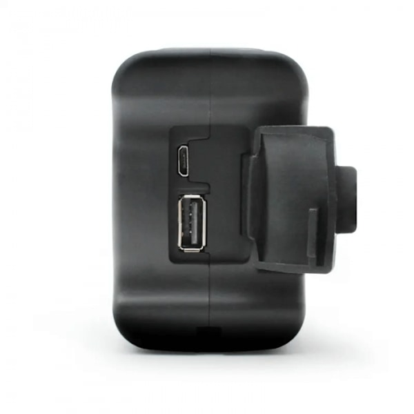 Vevradio Solceller, Ficklampa, Powerbank 2000mAh Svart