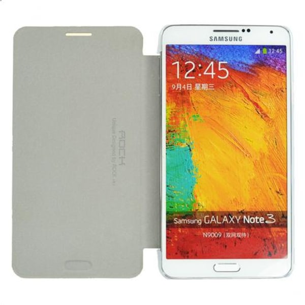 Rock Elegant flip fodral till Samsung Note 3 Blå