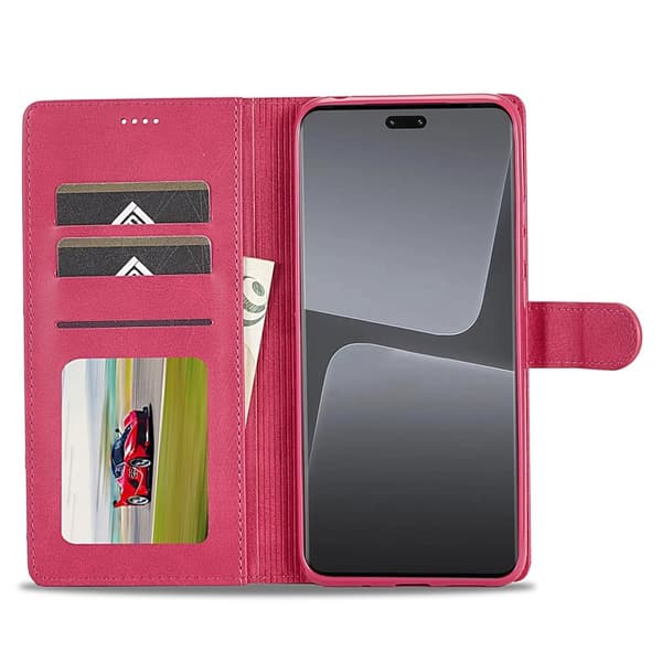 LC.IMEEKE Xiaomi 13 Lite Plånboksfodral i Konstläder - Rosa