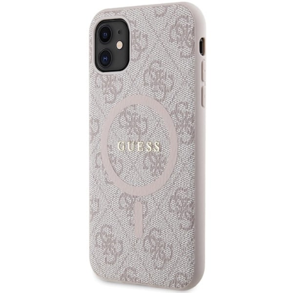 Guess iPhone 11/XR Mobilskal Magsafe Collection - Rosa